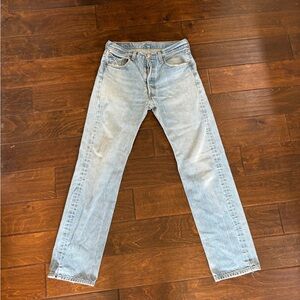 Vintage light wash Levi’s 501 jeans size 30